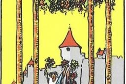 塔罗牌权杖四正位事业财运发展如何？权杖四正位事业财富结果