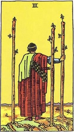 塔罗牌权杖三正位事业财运发展如何？权杖三正位事业财富结果