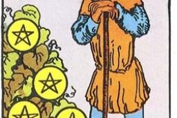 塔罗牌星币七正位事业财运发展如何？星币七正位事业财富结果