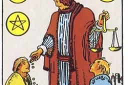 塔罗牌星币六正位事业财运发展如何？星币六正位事业财富结果