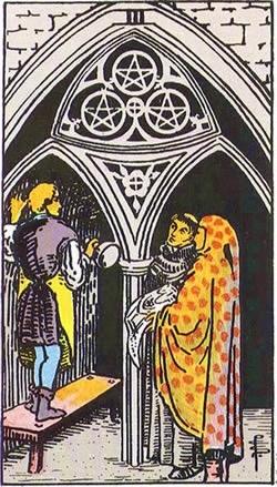 塔罗牌星币三正位事业财运发展如何？星币三正位事业财富结果