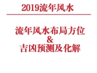 [专题]2019流年风水吉凶方位布局及化解(九宫图)