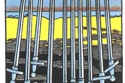 宝剑十逆位他想复合吗？宝剑十逆位复合有望吗？