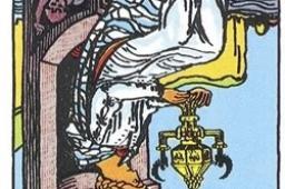 圣杯皇后逆位他想复合吗？圣杯皇后逆位复合有望吗？