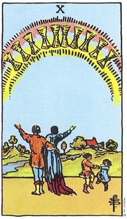 圣杯十正位对方对我的想法 圣杯十正位他对我的感情 圣杯十正位对方对我的想法 圣杯十正位他对我的感情