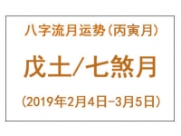 2019年八字丙寅月运势：戊土/七煞月