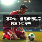 喜欢你,但是谎话连篇的三个星座男(图1) 喜欢你,但是谎话连篇的三个星座男(图1)