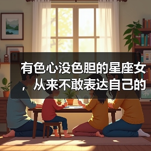 有色心没色胆的星座女,从来不敢表达自己的爱慕之情(图2) 有色心没色胆的星座女,从来不敢表达自己的爱慕之情(图2)