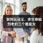 娶到就是宝,余生幸福到老的三个星座女(图2) 娶到就是宝,余生幸福到老的三个星座女(图2)