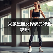 火象星座女择偶品味全攻略！（图4）