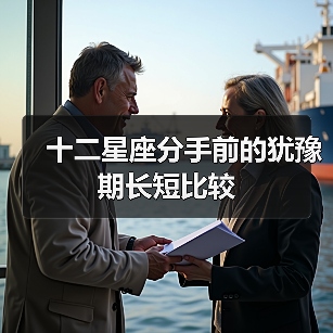 十二星座分手前的犹豫期长短比较（图3）