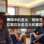 情网中的星座,揭秘恋爱前后反差最大的星群(图1) 情网中的星座,揭秘恋爱前后反差最大的星群(图1)
