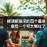 被误解最深的四个星座，最后一个可太冤枉了！