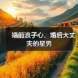婚前浪子心、婚后大丈夫的星男(图3) 婚前浪子心、婚后大丈夫的星男(图3)