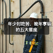 年少时吃苦，晚年享福的五大星座（图3）