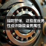 提防警惕,这些星座男性或许隐藏渣男属性 提防警惕,这些星座男性或许隐藏渣男属性