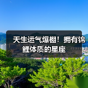天生运气爆棚!拥有锦鲤体质的星座(图3) 天生运气爆棚!拥有锦鲤体质的星座(图3)
