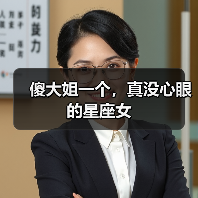 傻大姐一个，真没心眼的星座女（图1）