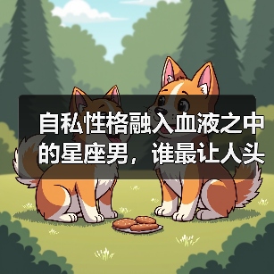 自私性格融入血液之中的星座男，谁最让人头疼？（图1）