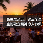 高冷难亲近，这三个星座的独立精神令人敬佩（图4）