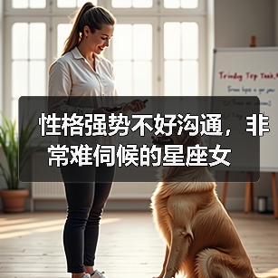 性格强势不好沟通，非常难伺候的星座女（图1）