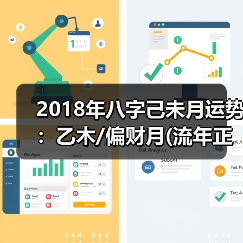 2018年八字己未月运势:乙木/偏财月(流年正财) 2018年八字己未月运势:乙木/偏财月(流年正财)