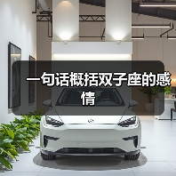 一句话概括双子座的感情(图1) 一句话概括双子座的感情(图1)