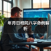 年月日相同八字命例解析(图2) 年月日相同八字命例解析(图2)