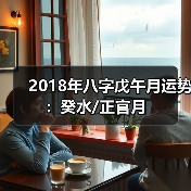 2018年八字戊午月运势:癸水/正官月(图2) 2018年八字戊午月运势:癸水/正官月(图2)
