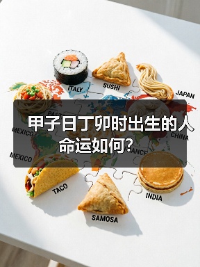 甲子日丁卯时出生的人命运如何?(图1) 甲子日丁卯时出生的人命运如何?(图1)