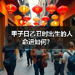 甲子日乙丑时出生的人命运如何?(图4) 甲子日乙丑时出生的人命运如何?(图4)