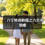 八字算命教程之六亲与婚姻(图2) 八字算命教程之六亲与婚姻(图2)