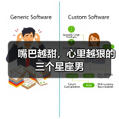 嘴巴越甜,心里越狠的三个星座男(图1) 嘴巴越甜,心里越狠的三个星座男(图1)