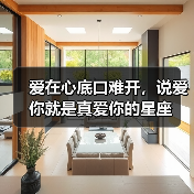 爱在心底口难开,说爱你就是真爱你的星座(图4) 爱在心底口难开,说爱你就是真爱你的星座(图4)