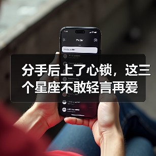 分手后上了心锁,这三个星座不敢轻言再爱(图3) 分手后上了心锁,这三个星座不敢轻言再爱(图3)