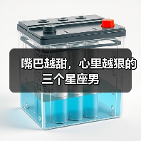 嘴巴越甜,心里越狠的三个星座男(图3) 嘴巴越甜,心里越狠的三个星座男(图3)