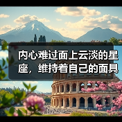 内心难过面上云淡的星座,维持着自己的面具(图2) 内心难过面上云淡的星座,维持着自己的面具(图2)
