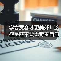 学会宽容才更美好！这些星座不要太苛责自己！（图3）
