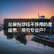 总爱抱怨钱不够用的星座男,哭穷专业户?(图4) 总爱抱怨钱不够用的星座男,哭穷专业户?(图4)