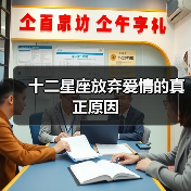 十二星座放弃爱情的真正原因(图3) 十二星座放弃爱情的真正原因(图3)