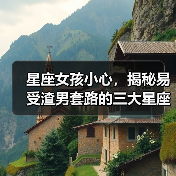 星座女孩小心,揭秘易受渣男套路的三大星座(图2) 星座女孩小心,揭秘易受渣男套路的三大星座(图2)