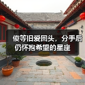 傻等旧爱回头,分手后仍怀抱希望的星座(图4) 傻等旧爱回头,分手后仍怀抱希望的星座(图4)