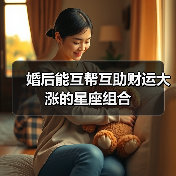 婚后能互帮互助财运大涨的星座组合（图1）