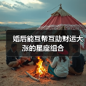 婚后能互帮互助财运大涨的星座组合（图2）