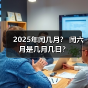 2025年闰几月? 闰六月是几月几日?(图4) 2025年闰几月? 闰六月是几月几日?(图4)