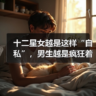 十二星女越是这样“自私”,男生越是疯狂着迷!(图1) 十二星女越是这样“自私”,男生越是疯狂着迷!(图1)