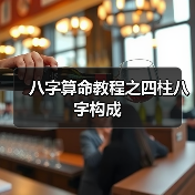 八字算命教程之四柱八字构成(图1) 八字算命教程之四柱八字构成(图1)