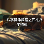八字算命教程之四柱八字构成(图2) 八字算命教程之四柱八字构成(图2)