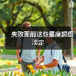 失败面前这些星座超级淡定(图4) 失败面前这些星座超级淡定(图4)