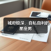 城府极深，自私自利的星座男（图2）